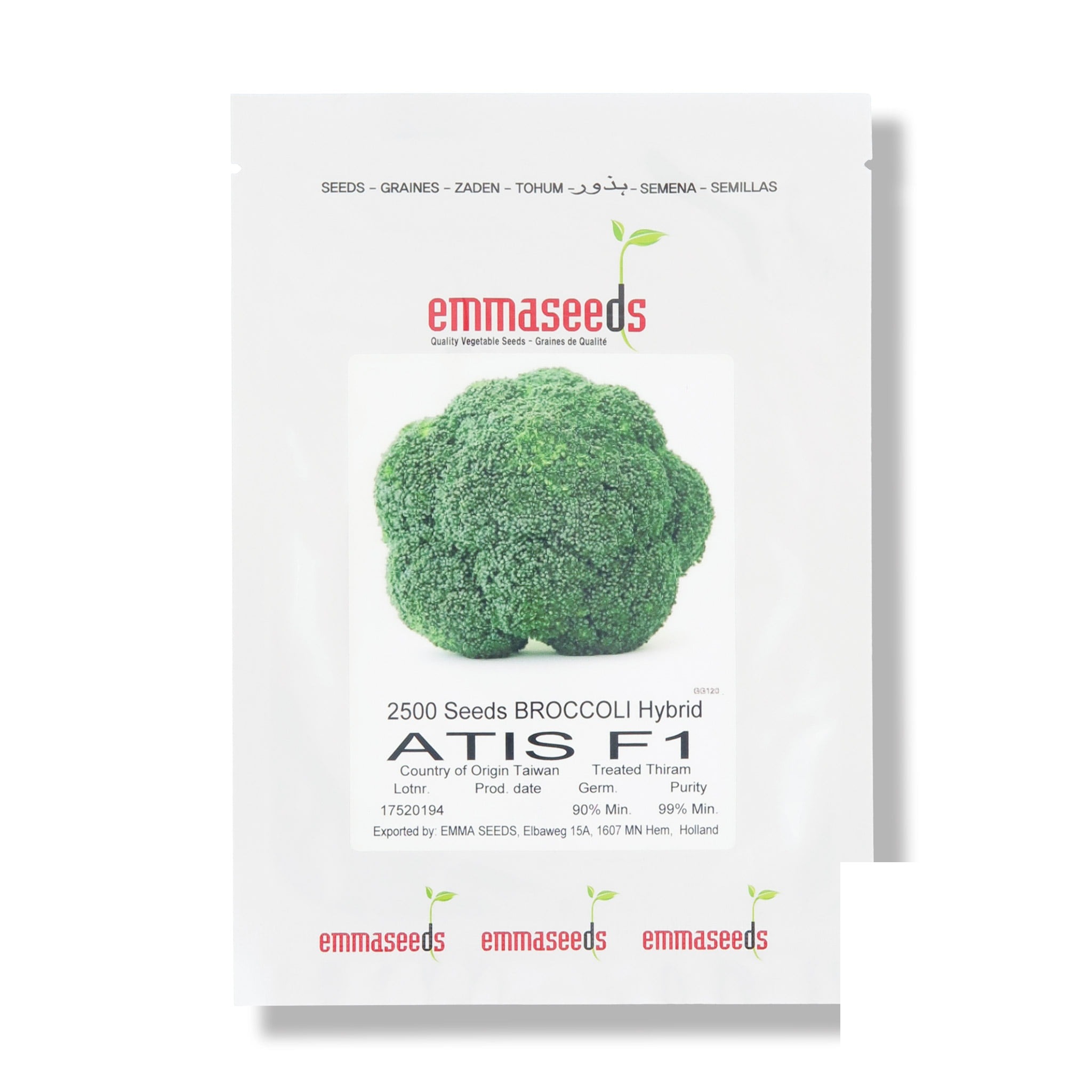 بذر کلم بروکلی آتیس اماسیدز بذر کلم بروکلی آتیس اماسیدز